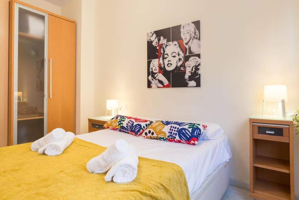 Bright, Quiet And Nice Ground Floor In The Center Málaga Exterior foto